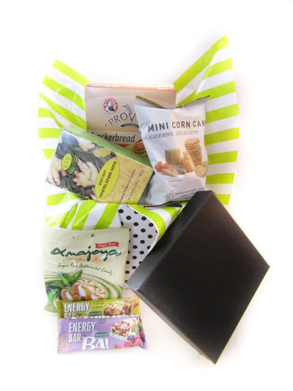 Health snacks in gift box
