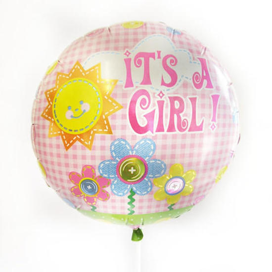It's a girl garden balloon