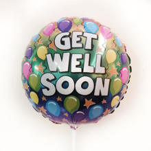 Get well soon rainbow balloon